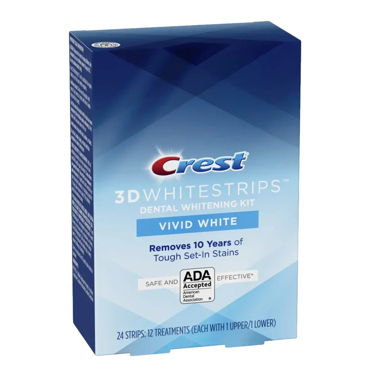 Bandes blanchissantes Crest 3D Whitestrips Vivid