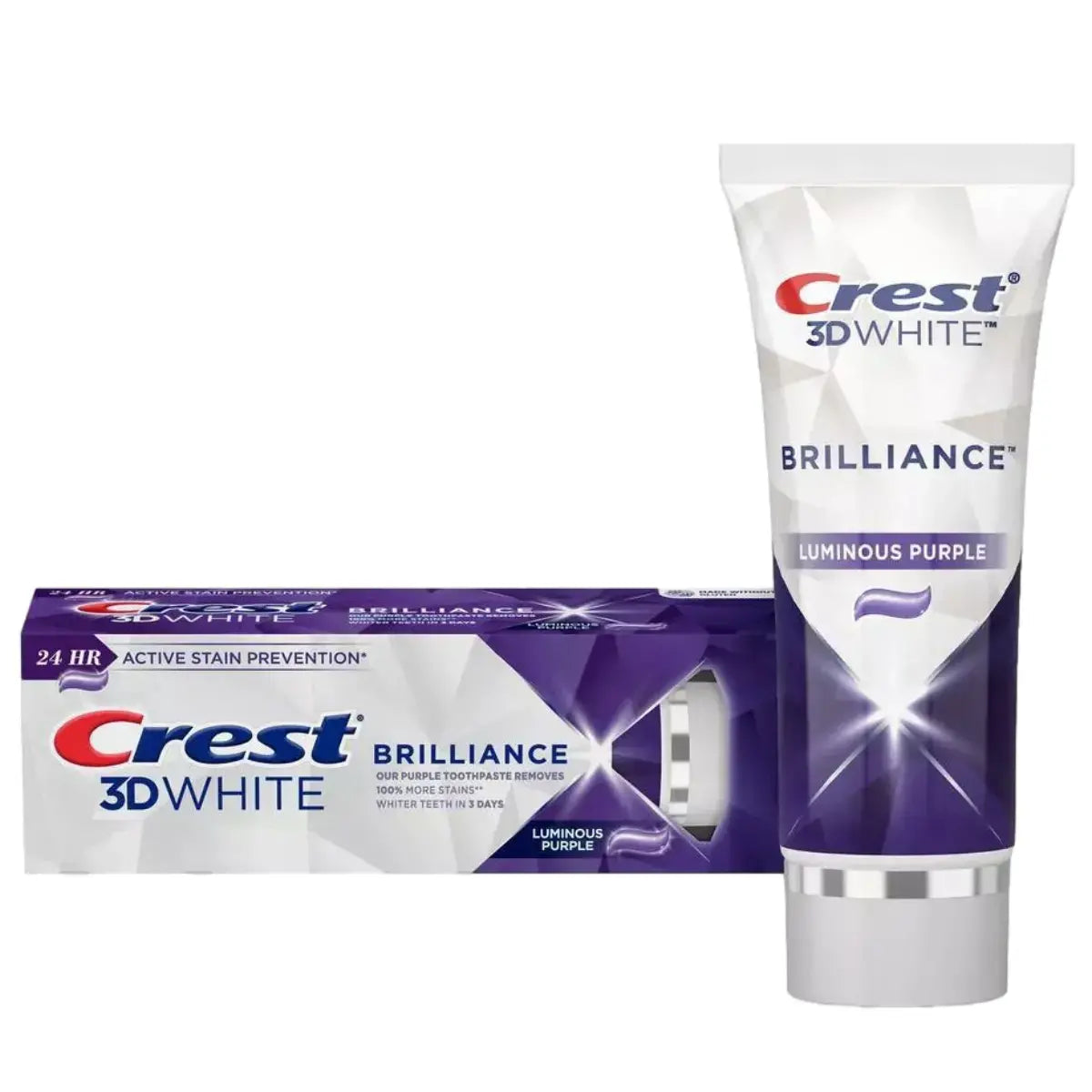  Dentifrice Crest 3D White Brilliance Luminous Purple 99g