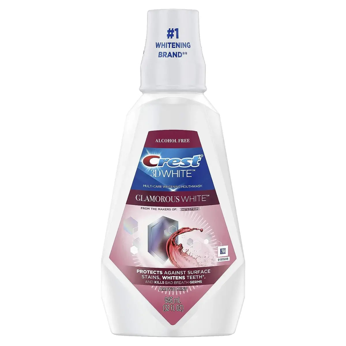 Crest 3D White Glamorous White 946ml Bain de bouche