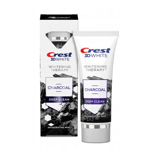 Crest 3D White Whitening Therapy Charcoal Deep Clean 99g Dentifrice 