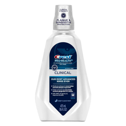 Crest Pro&Health Clinical Deep Clean Mint 473 ml Bain de bouche