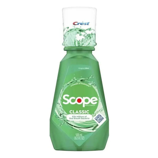 Crest Scope Classic Original Mint 500ml Bain de bouche