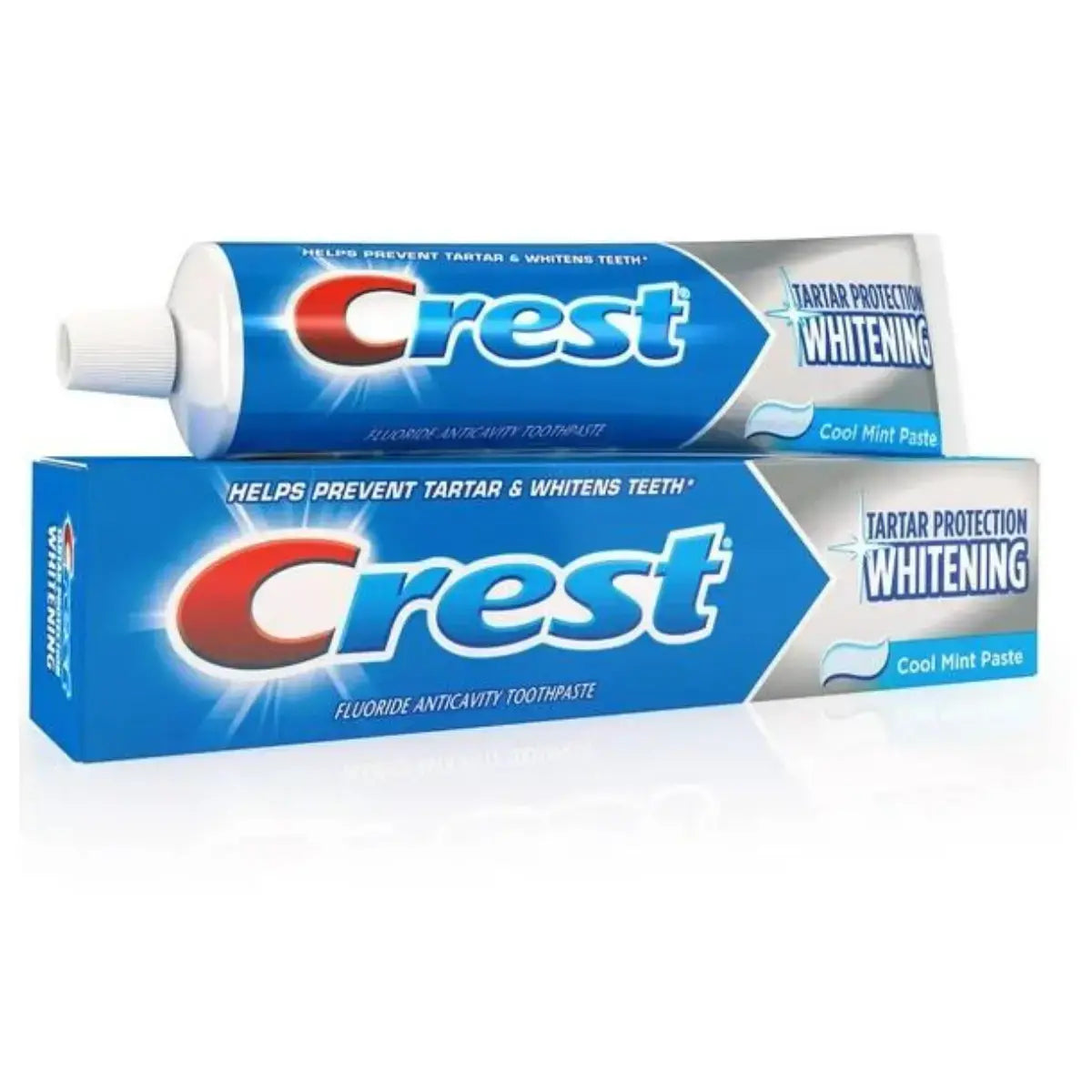 Crest Tartar Protection Whitening Cool Mint Paste 232g Dentifrice